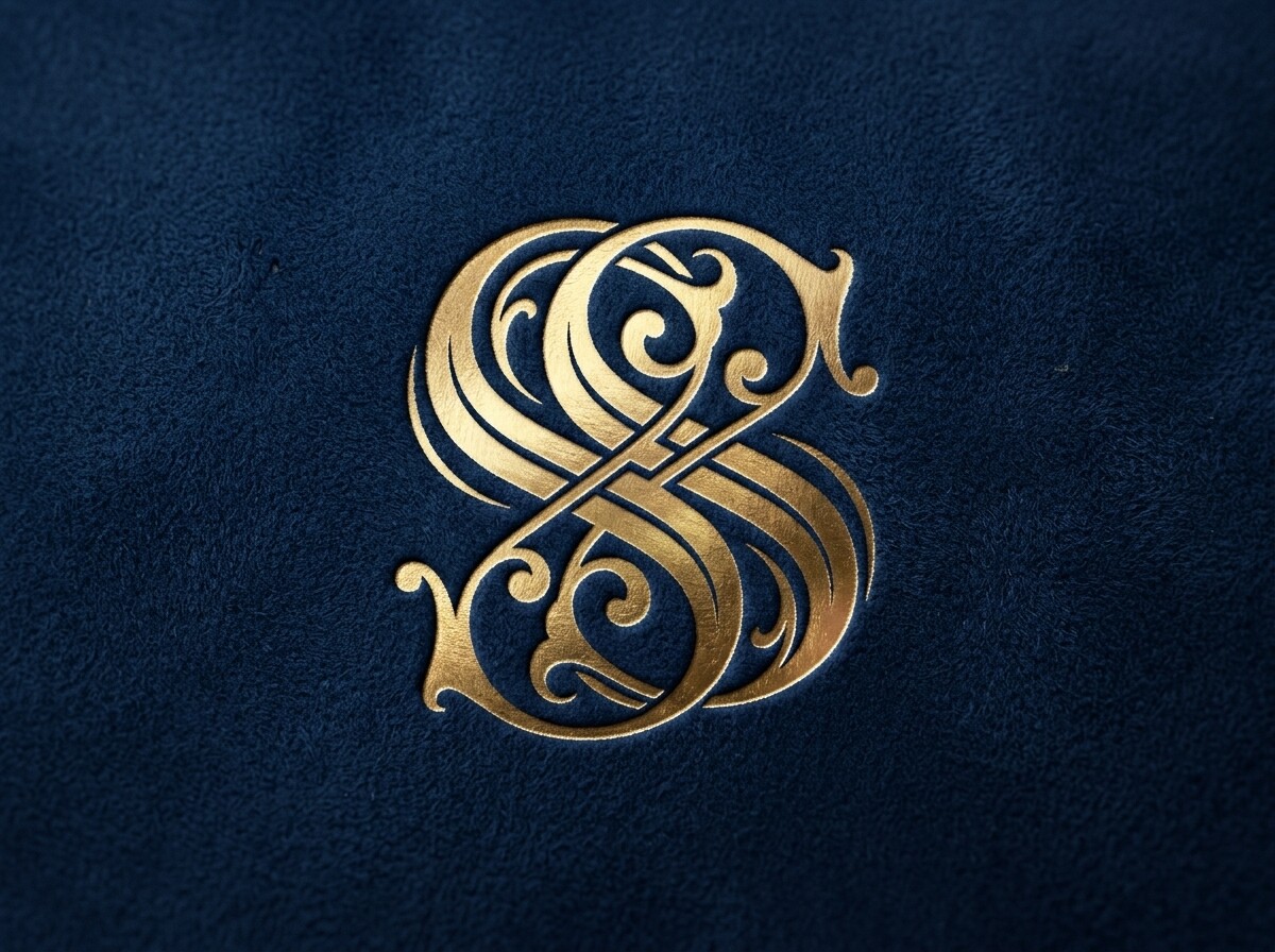 Ornate SS Monogram Logo