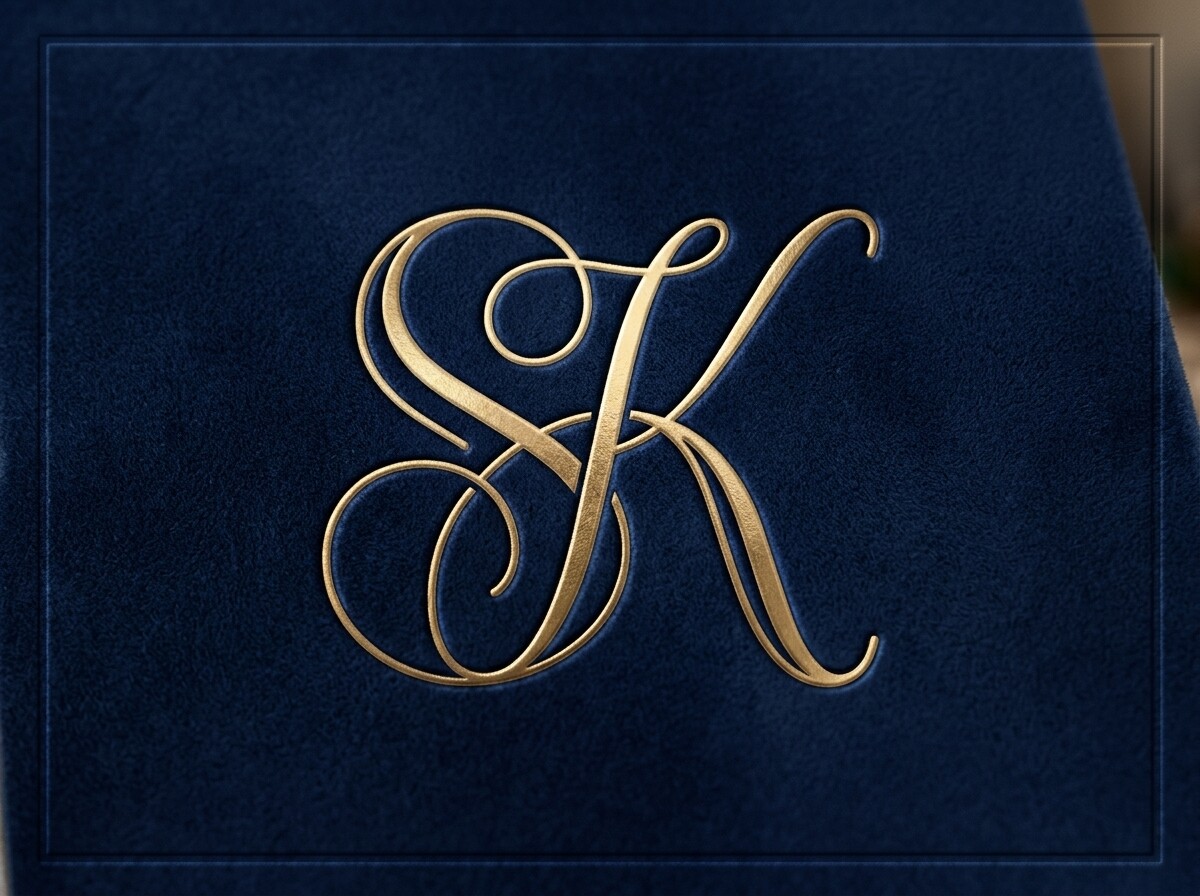 SK Elegant Initial Logo