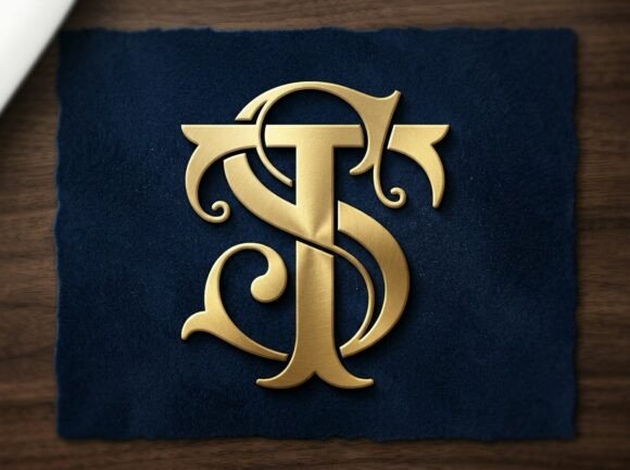 ST Elegant Initial Logo