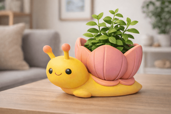 Ultimate Animal Planter Bundle STL - 10 Unique 3D Printable Succulent Pots - Image 4
