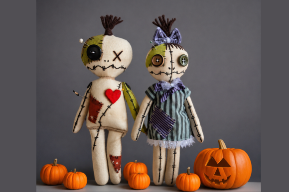 Voodoo Doll Boy & Girl Sewing PDF