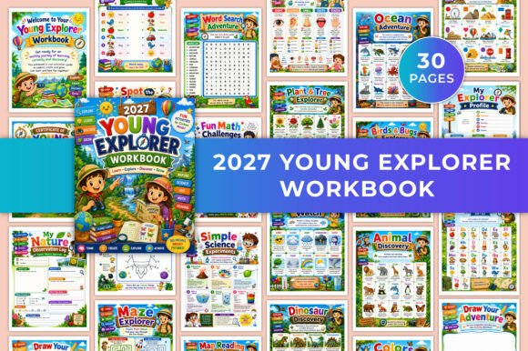 2027 Young Explorer Workbook KDP