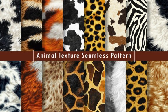 Animal Texture Seamless Pattern