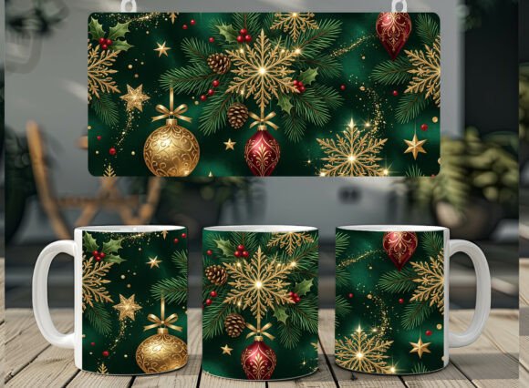 Christmas Mug Sublimation Png Graphics