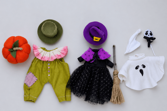 Halloween Doll Costume Sewing Pattern