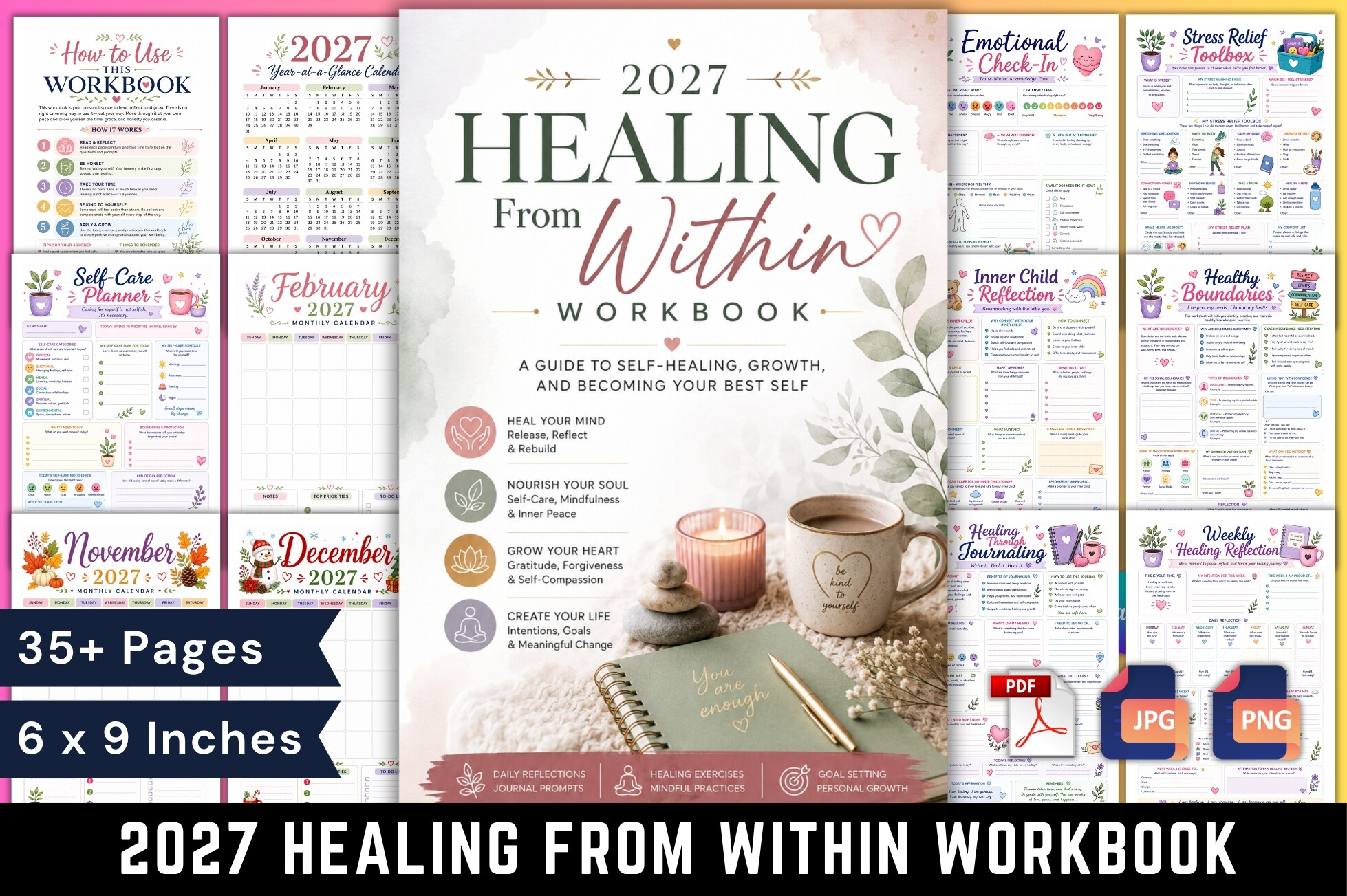 2027 Healing from Within Workbook