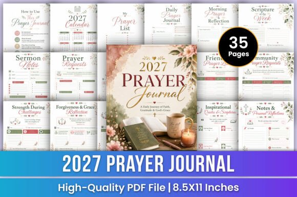 2027 Prayer Journal | Prayer & Faith