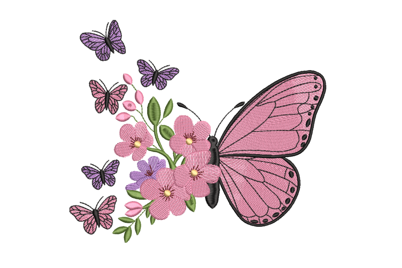 Butterfly Floral