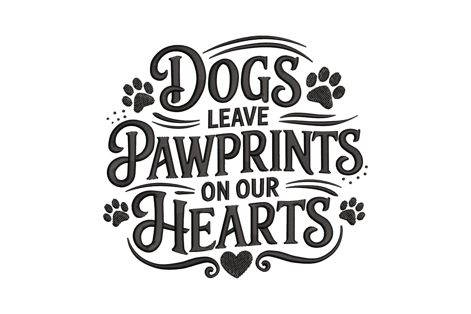 Dogs Leave Pawprints on Our Hearts