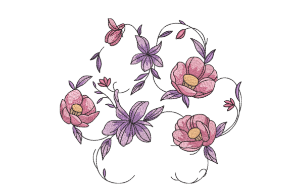 Floral Swirl Bloom