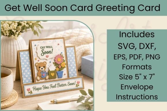 Front Step Get Well Soon Card