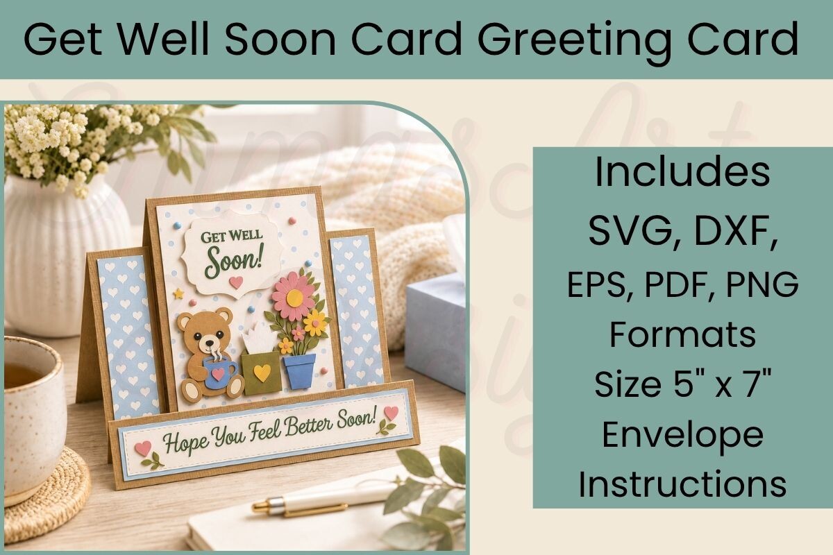 Front Step Get Well Soon Card