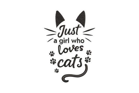 Just a Girl Who Loves Cats