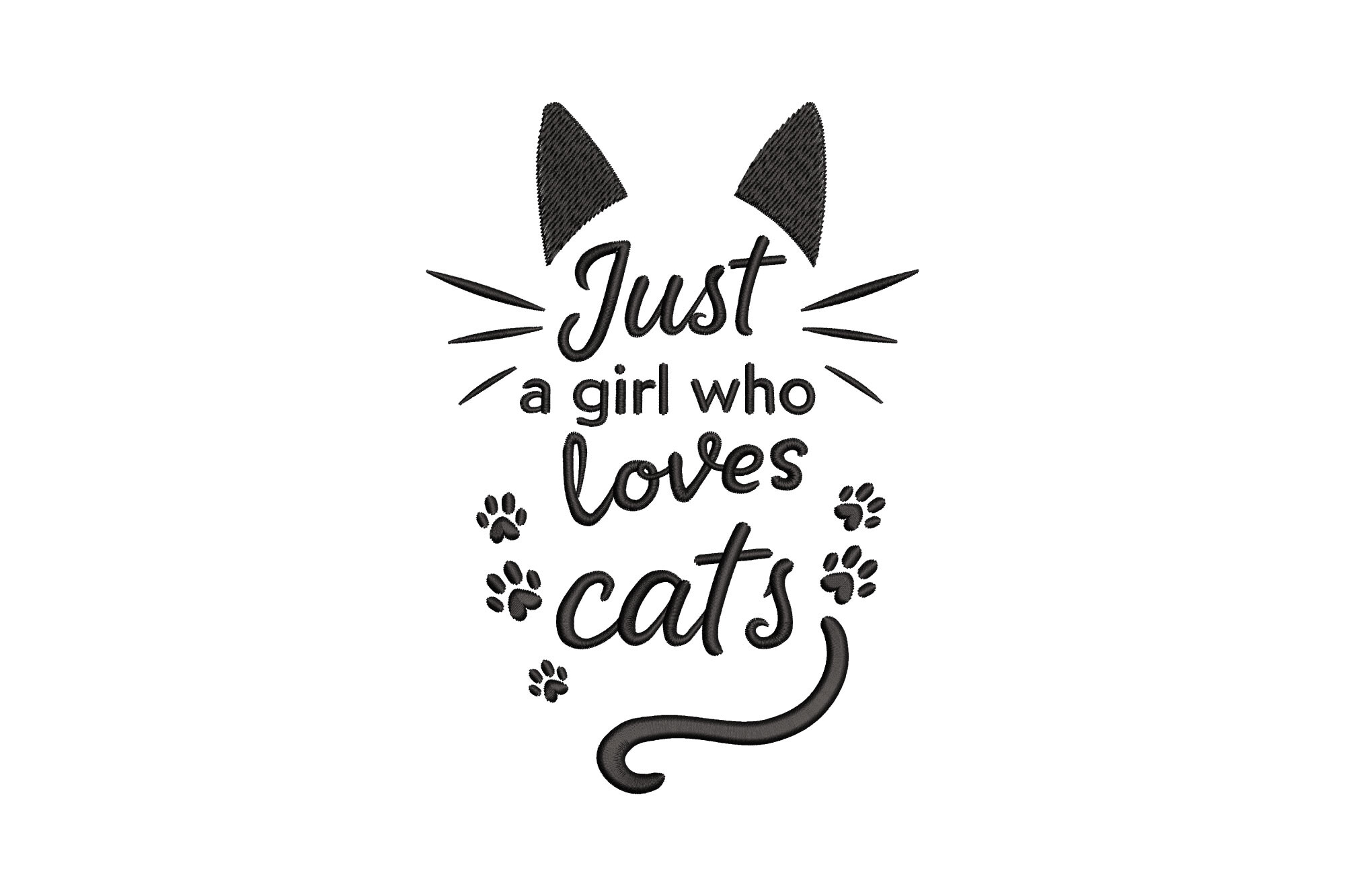 Just a Girl Who Loves Cats