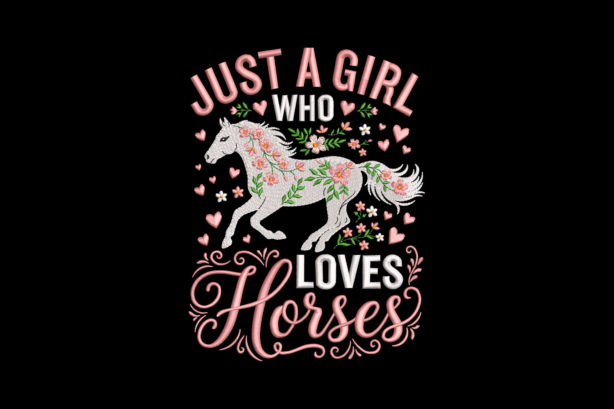 Just a Girl Who Loves Horses