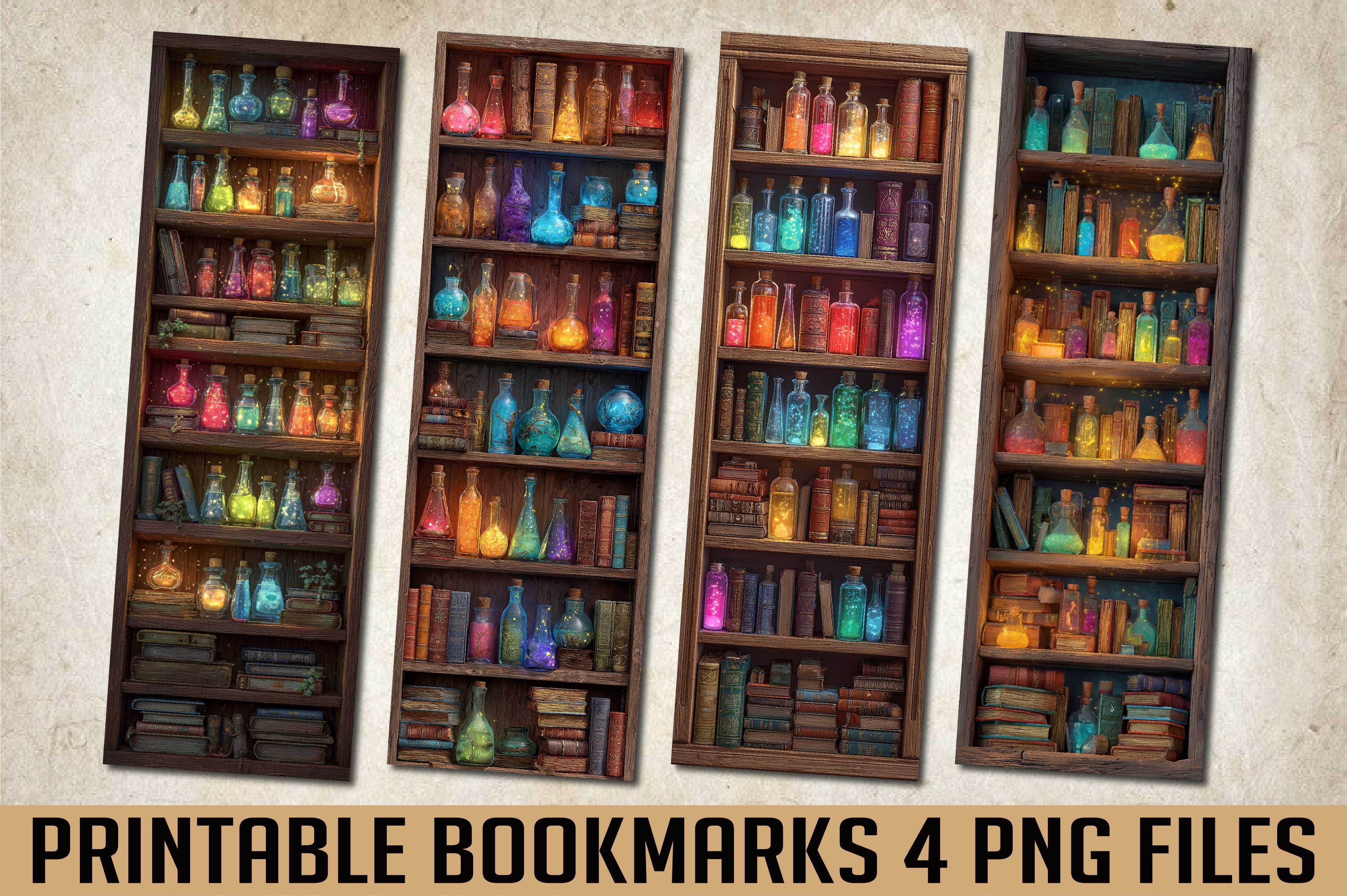 Magic potion bottle, a fun bookmark.