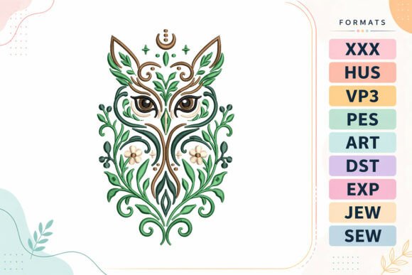 Mystical Owl Motif