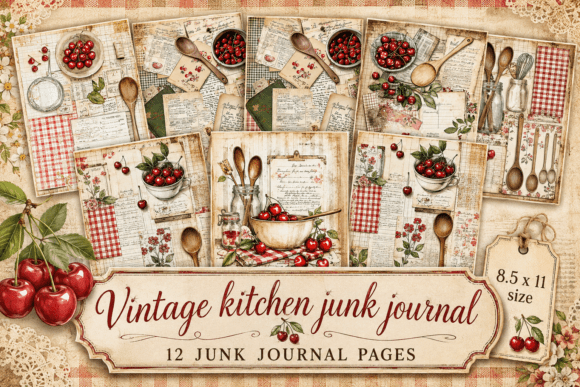 Vintage Kitchen Junk Journal