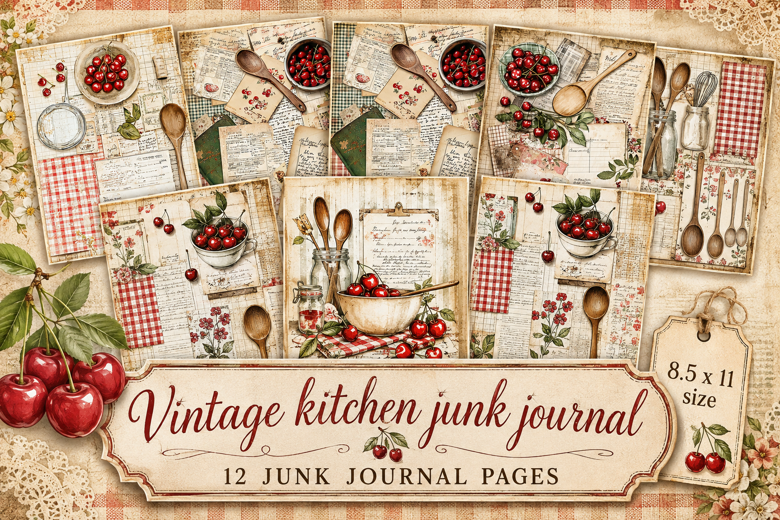 Vintage Kitchen Junk Journal