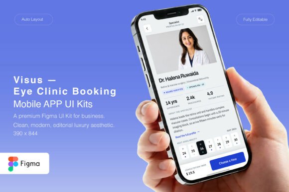 Visus - Eye Clinic Booking Mobile App