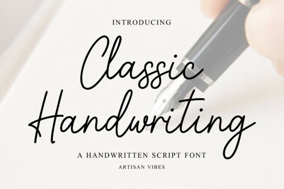 Classic Handwriting Fonts