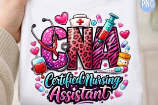 Cute CNA Nurse Hospital PNG T-Shirt Graphic by MAMA MOO · Creative Fabrica