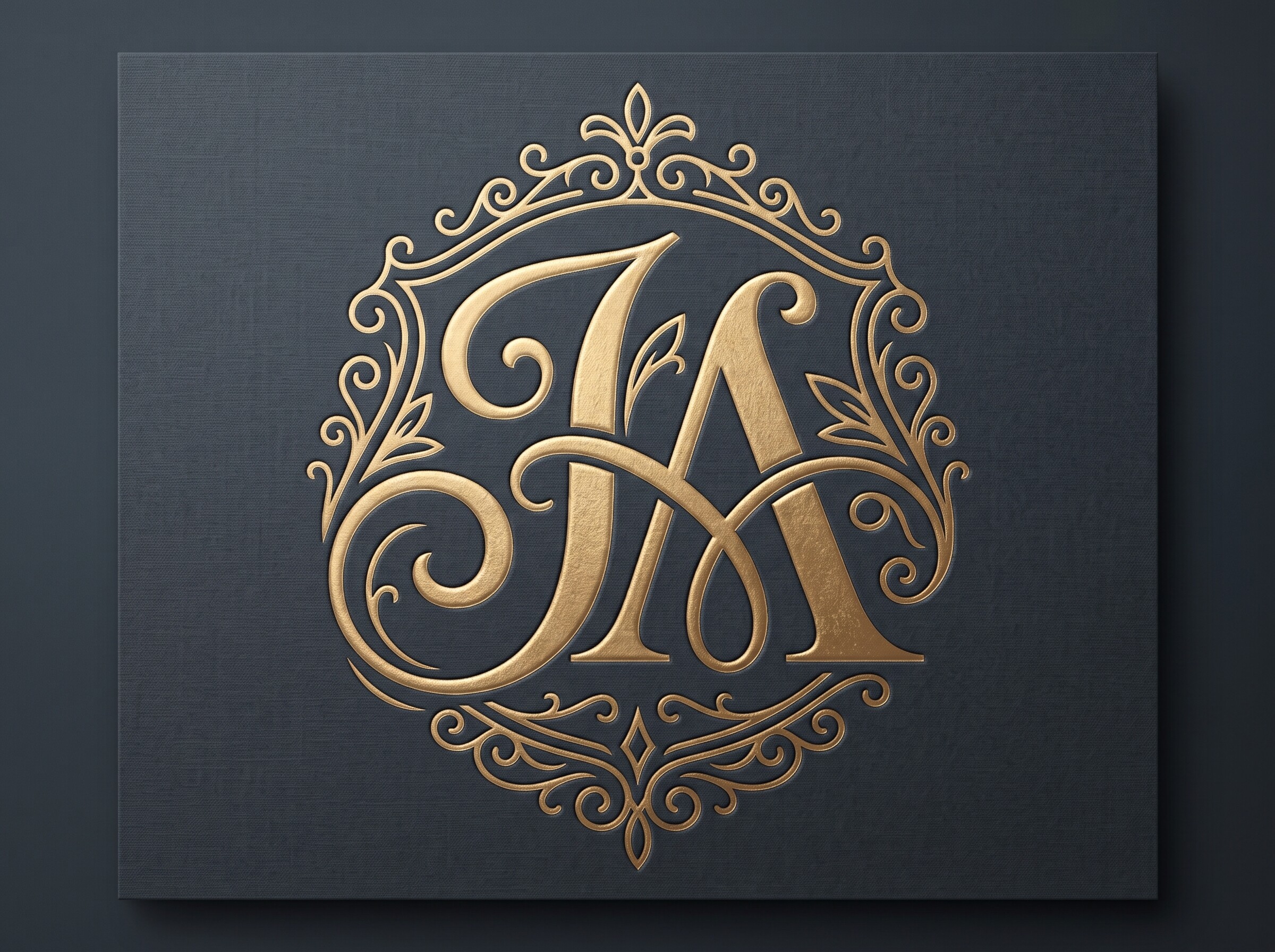 JA Elegant Monogram Logo