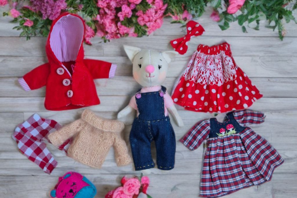 Kitten Doll & Outfit Pattern