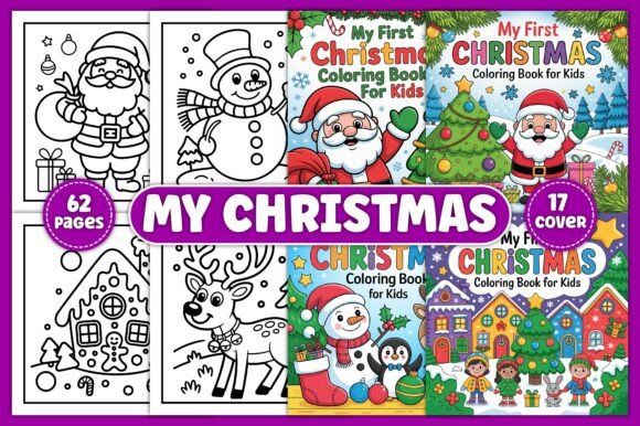 My Christmas Coloring Book for Kids