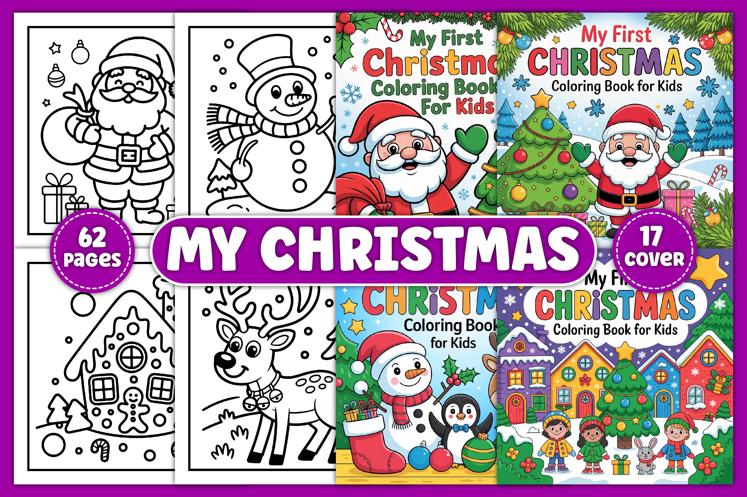 My Christmas Coloring Book for Kids