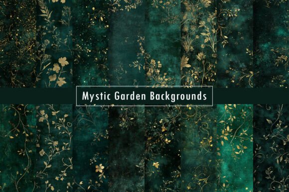 Mystic Garden Backgrounds