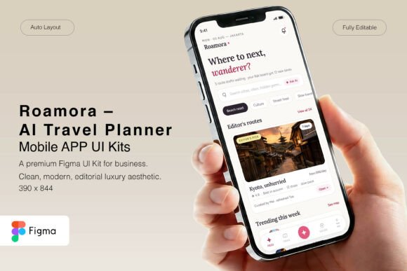 Roamora - AI Travel Planner Mobile App