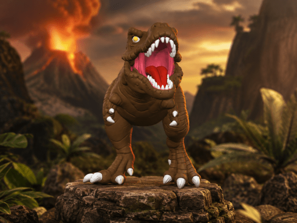 Roaring T-Rex 3D Printable Model | Dynamic Dinosaur Figure STL/3MF - Image 4