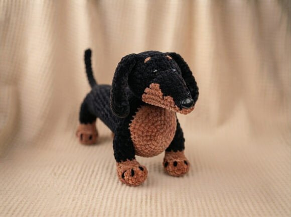 Toffee Dachshund Pattern