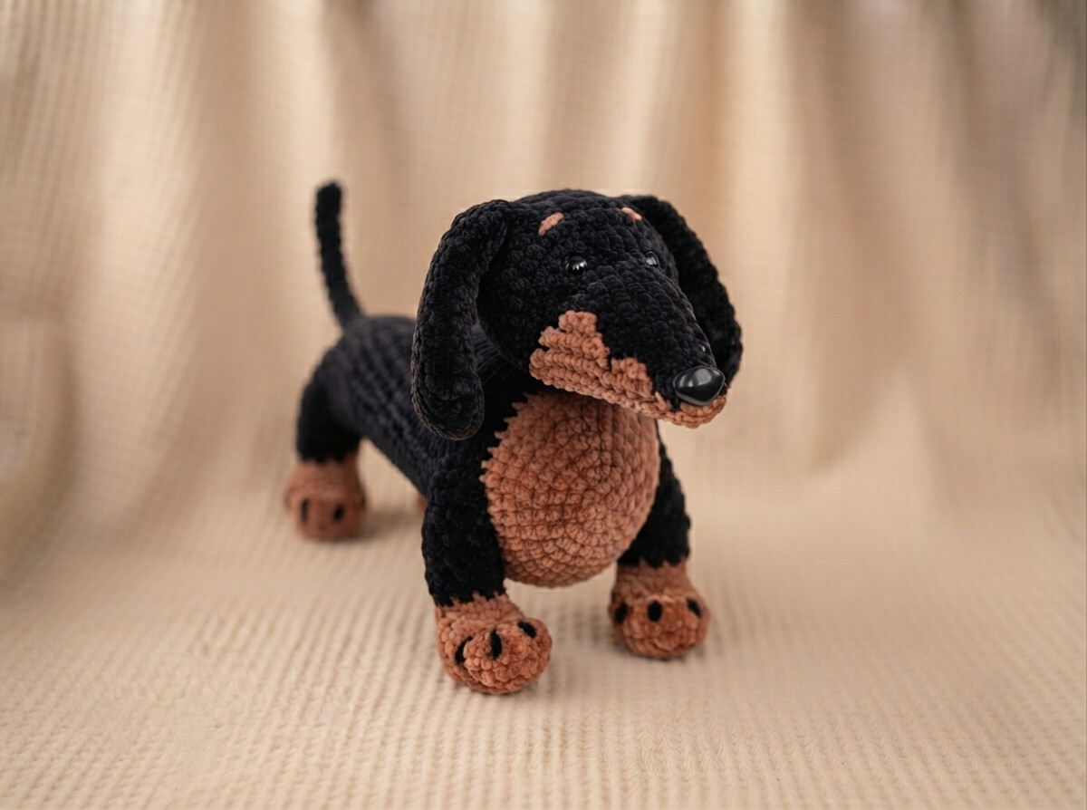 Toffee Dachshund Pattern