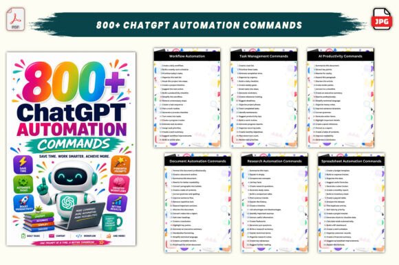 800+ ChatGPT Automation Commands