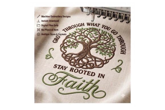 Christian Tree of Life Faith Quote
