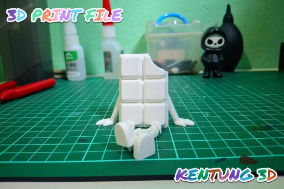 Flexi Chocolate Bar STL - 3D Printable Shelf Sitter Model - Image 7