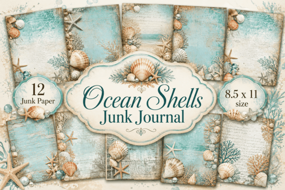 Ocean Shells Junk Journal