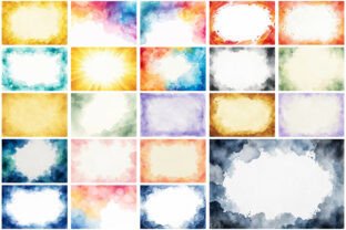 Watercolor Border Background Graphic by Forhadx5 · Creative Fabrica