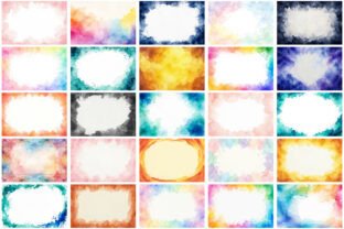 Watercolor Border Background Graphic by Forhadx5 · Creative Fabrica