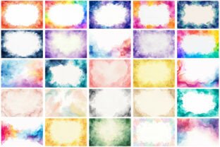 Watercolor Border Background Graphic by Forhadx5 · Creative Fabrica