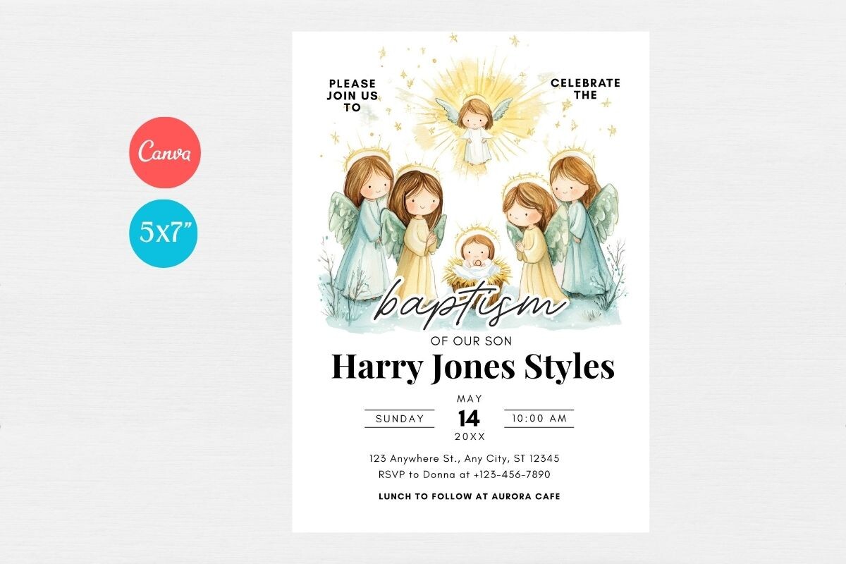 Baby Shower Invitation Template 307