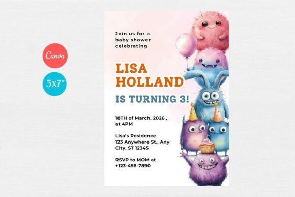Baby Shower Invitation Template 314