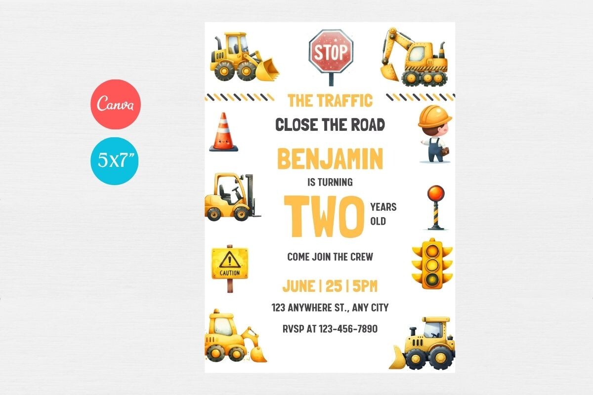 Baby Shower Invitation Template 335