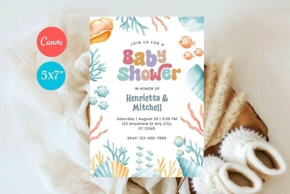 Baby Shower Invitation Template 346