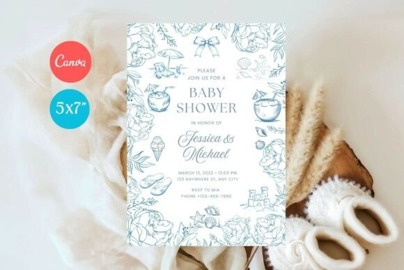 Baby Shower Invitation Template 347
