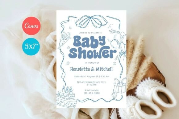 Baby Shower Invitation Template 348
