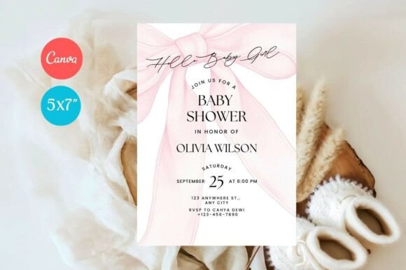 Baby Shower Invitation Template 349