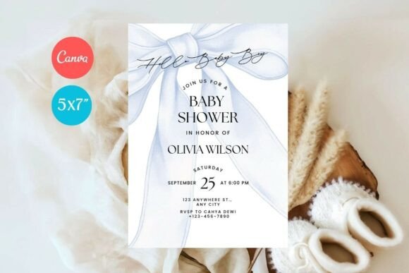 Baby Shower Invitation Template 350